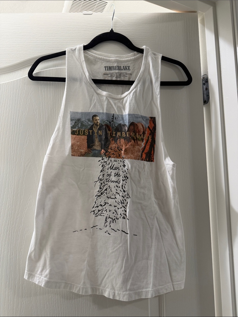 Justin White Graphic Tank Top